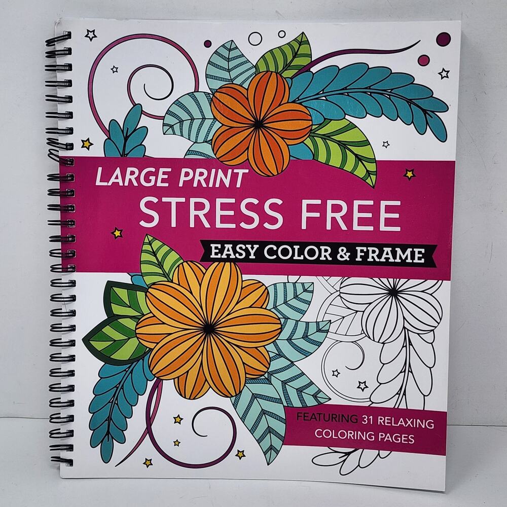 Stress Free Coloring Book